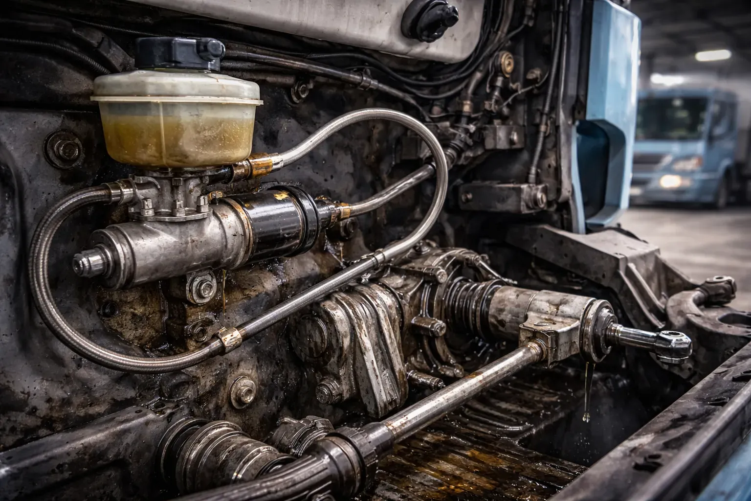 Причины неисправности цилиндра сцепления ПАЗ-3204