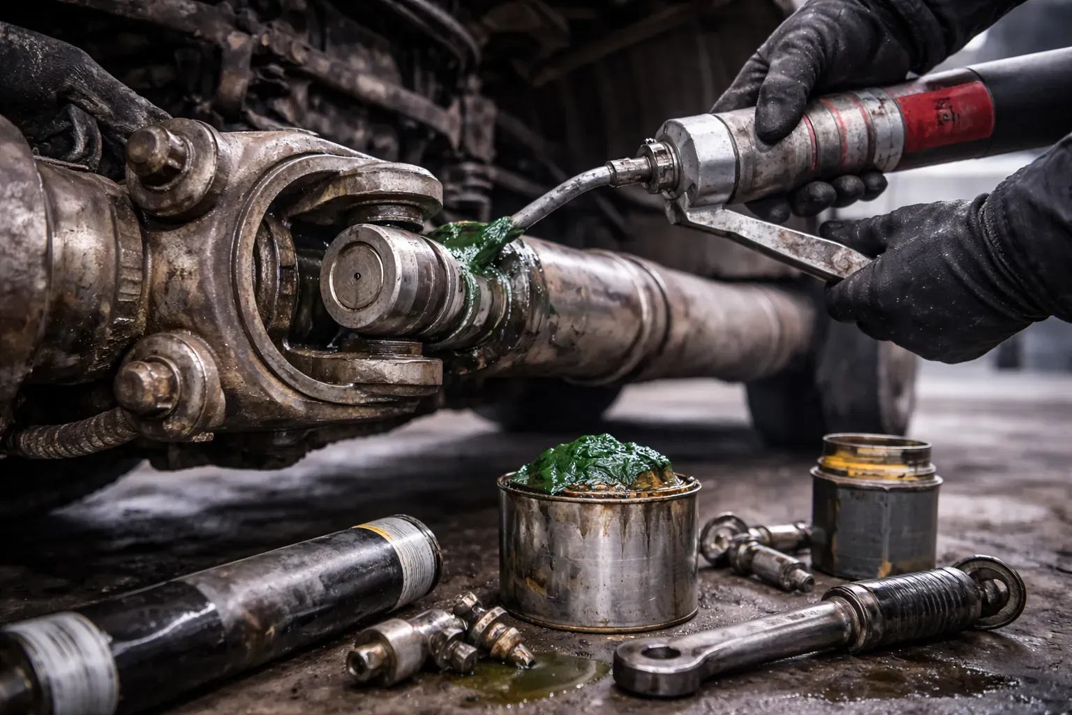 Что хуже для кардана: редкая смазка «пока не застучит» или слишком частая, но неправильная