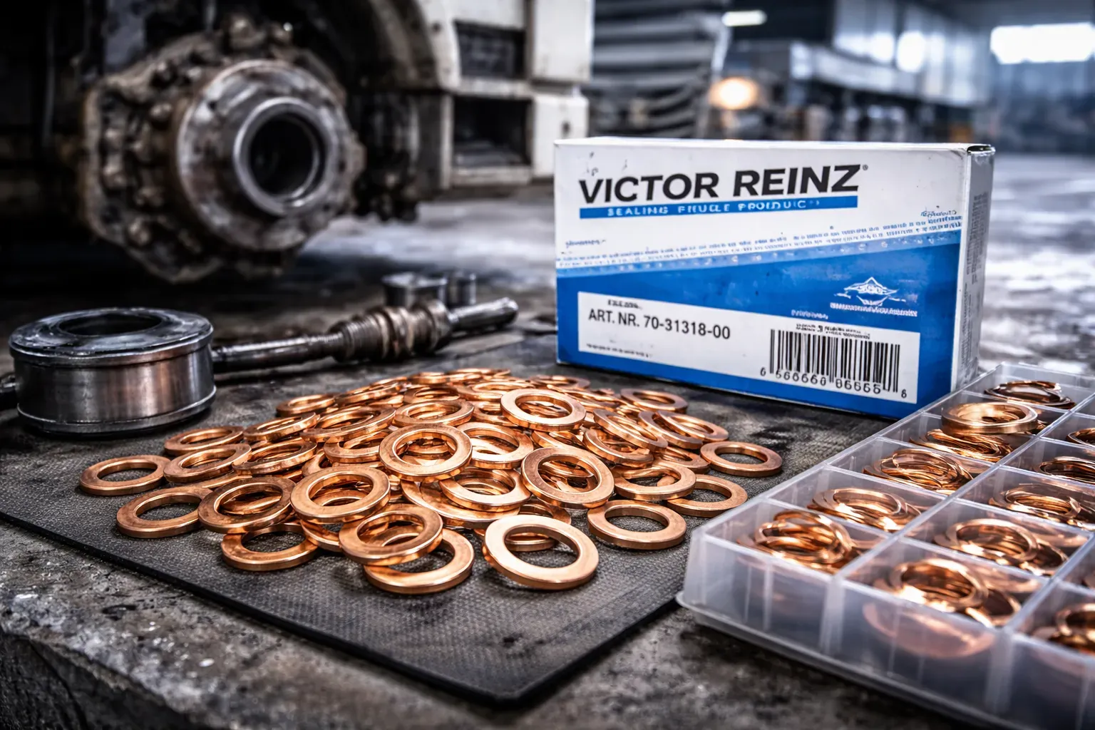 Шайбы медные для грузовиков: назначение, применение и правильный выбор