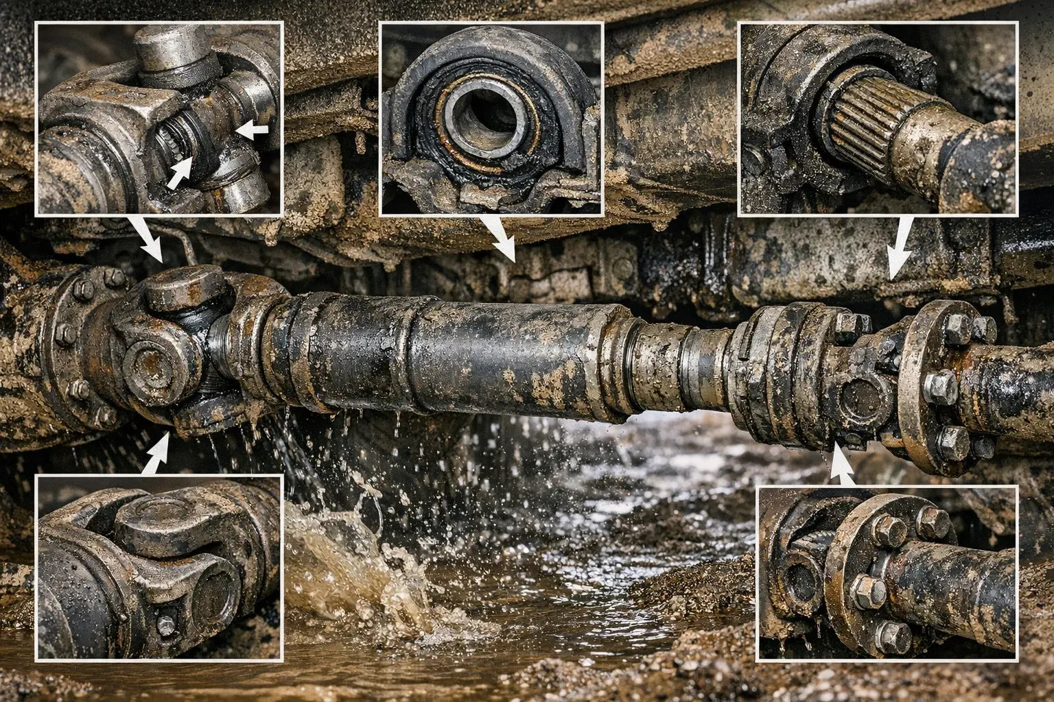 Почему ресурс карданного вала на одинаковых грузовиках может отличаться в 2–3 раза при схожем пробеге и нагрузках