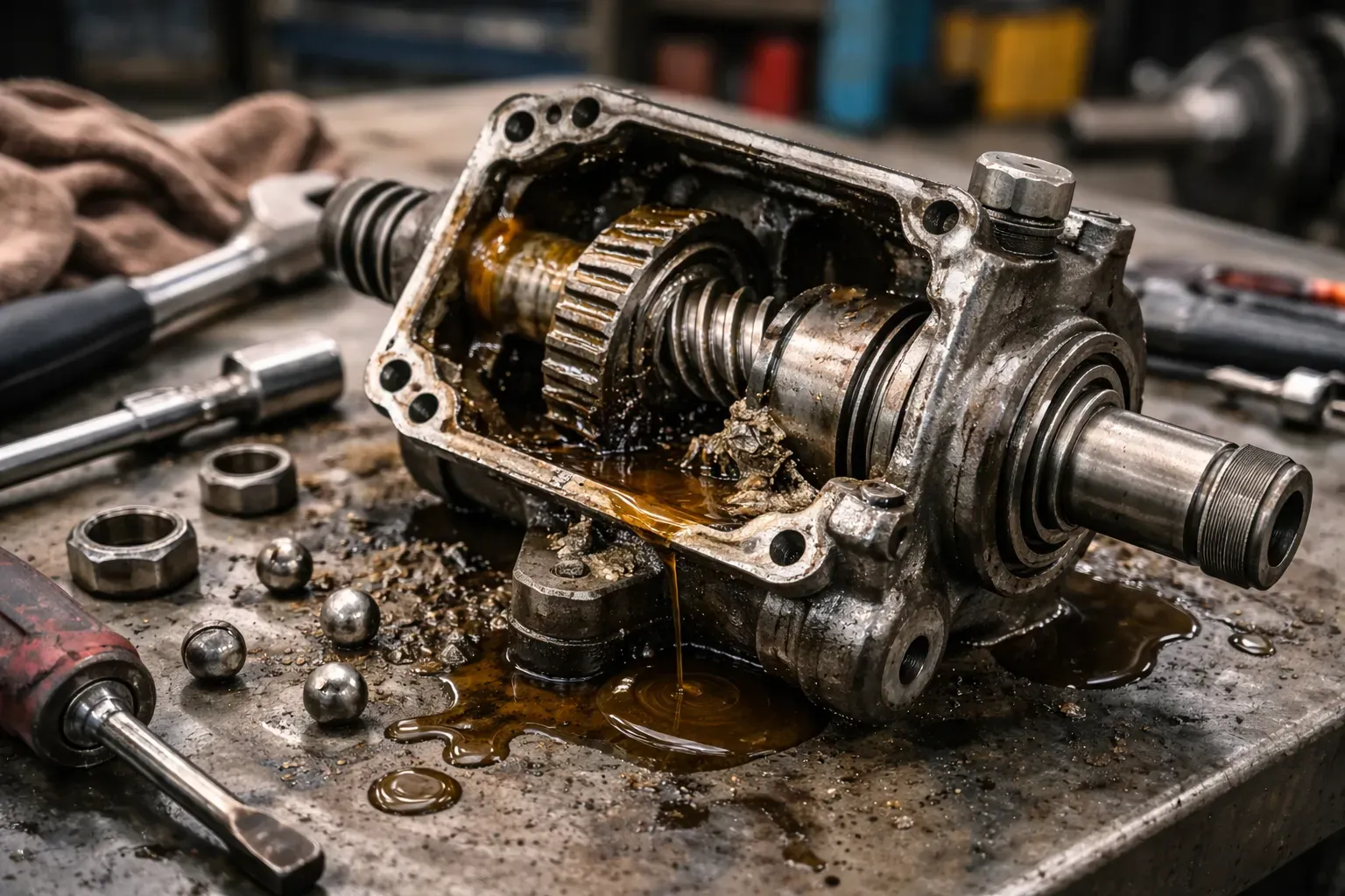 Основные неисправности рулевого редуктора грузовика: как распознать проблему и избежать дорогого ремонта