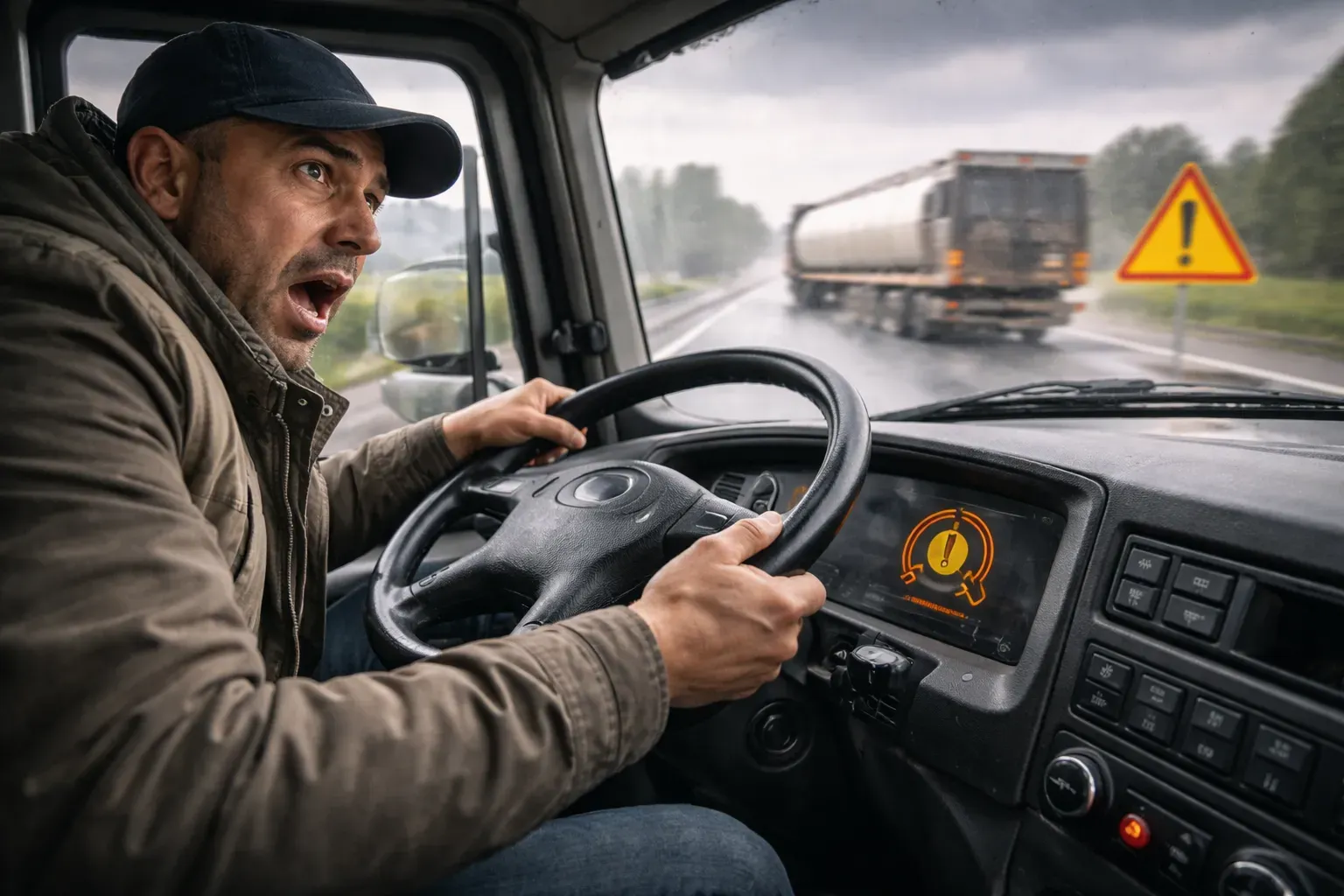 Что будет, если ездить с люфтом руля у грузовика