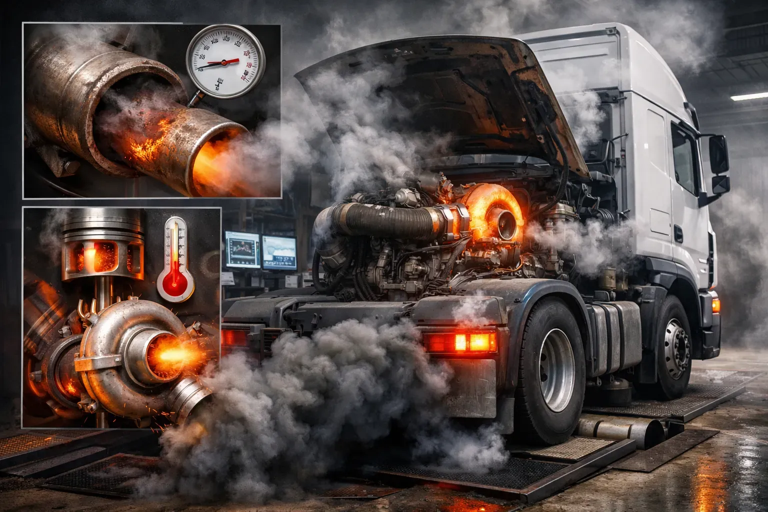 Грузовик потерял мощность — виновата ли система выхлопа?