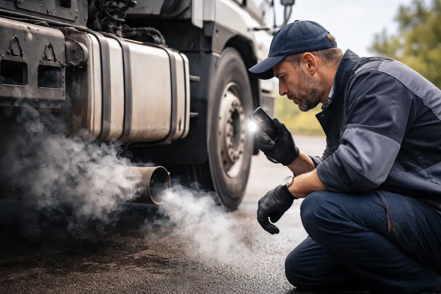Грузовик потерял мощность — виновата ли система выхлопа?