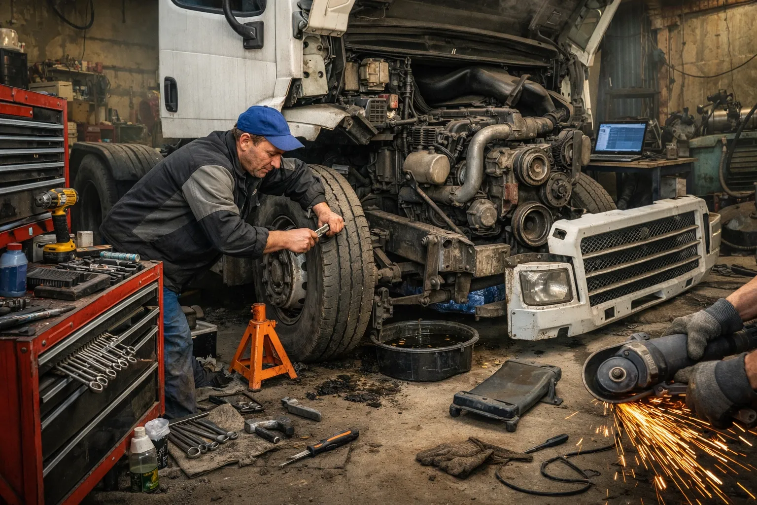 Советы по установке запчастей на грузовой автомобиль: своими силами или в сервисе
