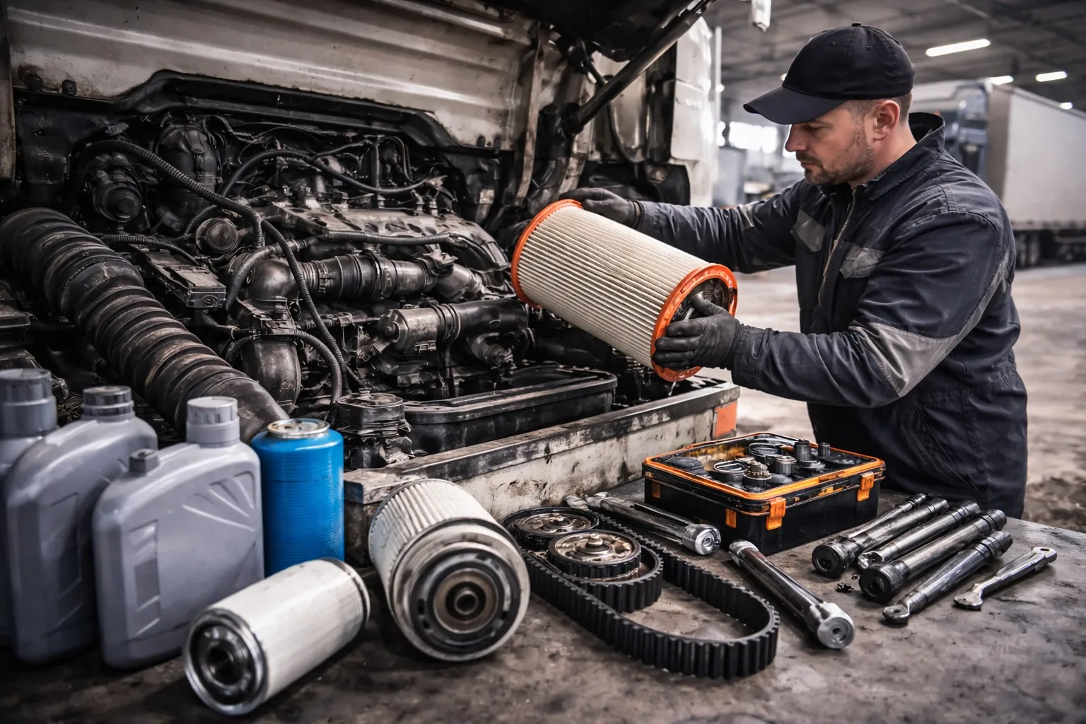 Советы по установке запчастей на грузовой автомобиль: своими силами или в сервисе