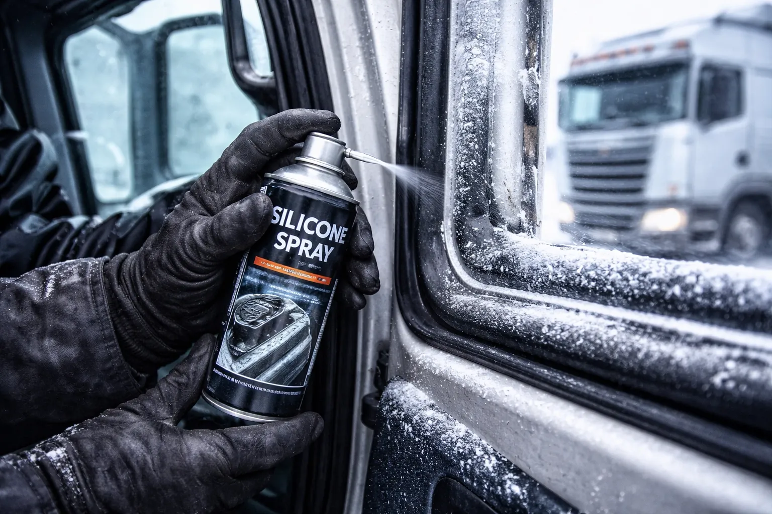 Замерзание дверных уплотнений: что может затруднить открытие дверей грузовика