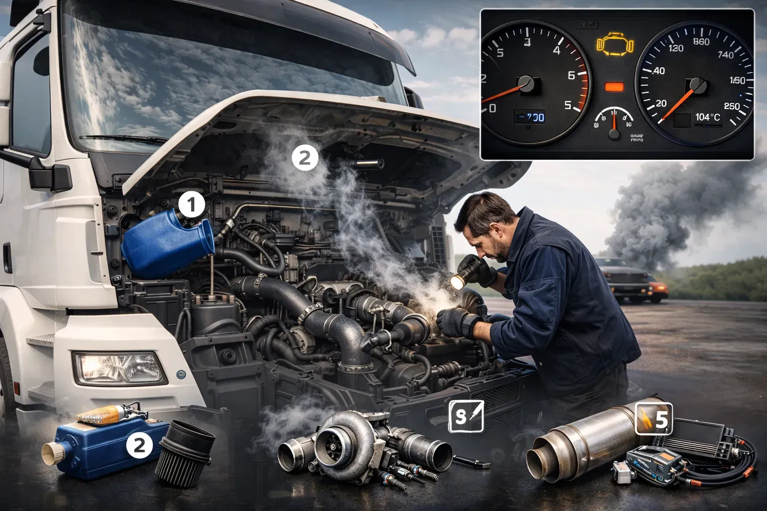 5 признаков, что двигатель скоро «попросит» ремонта