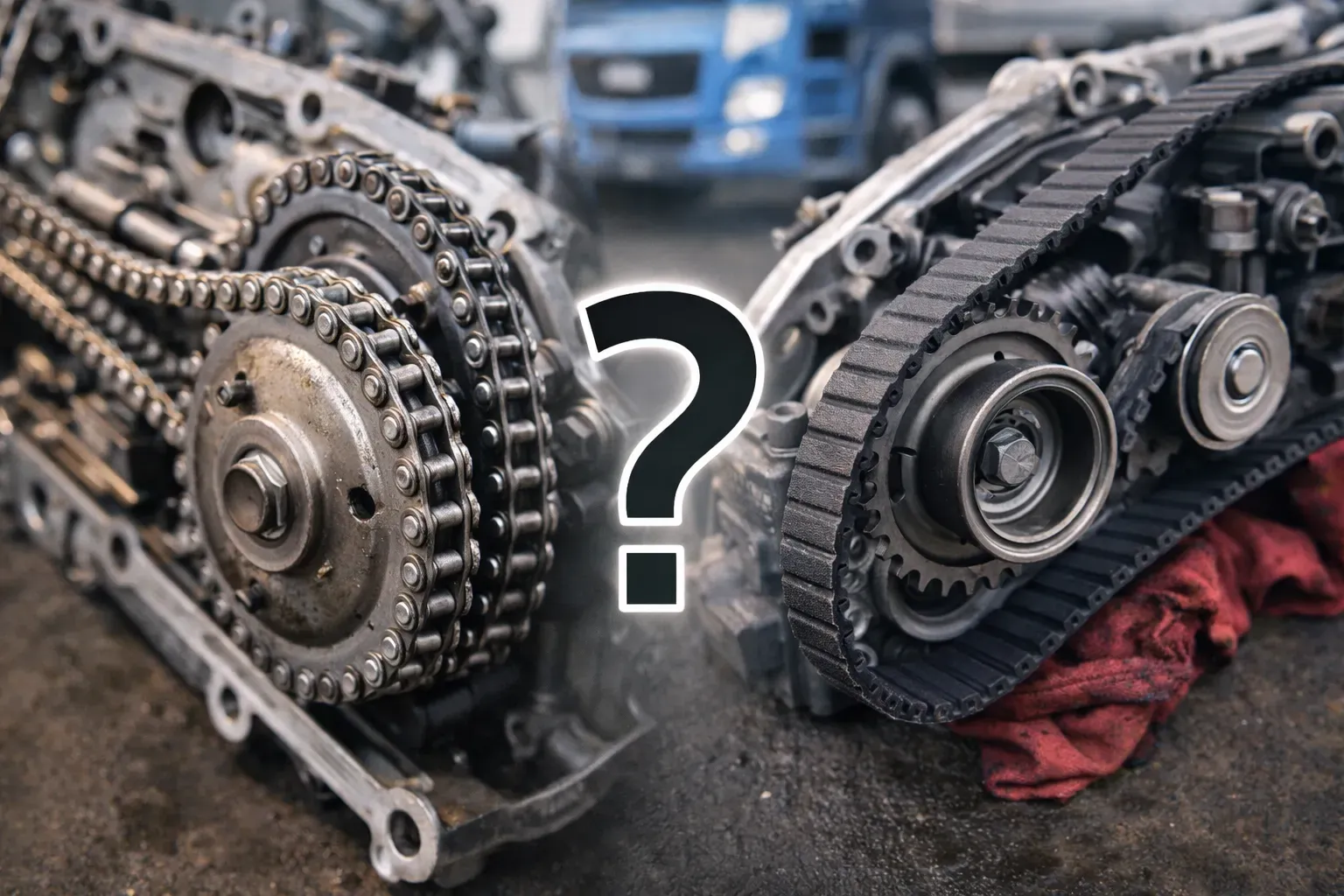 Ремень или цепь ГРМ: что лучше для грузовика