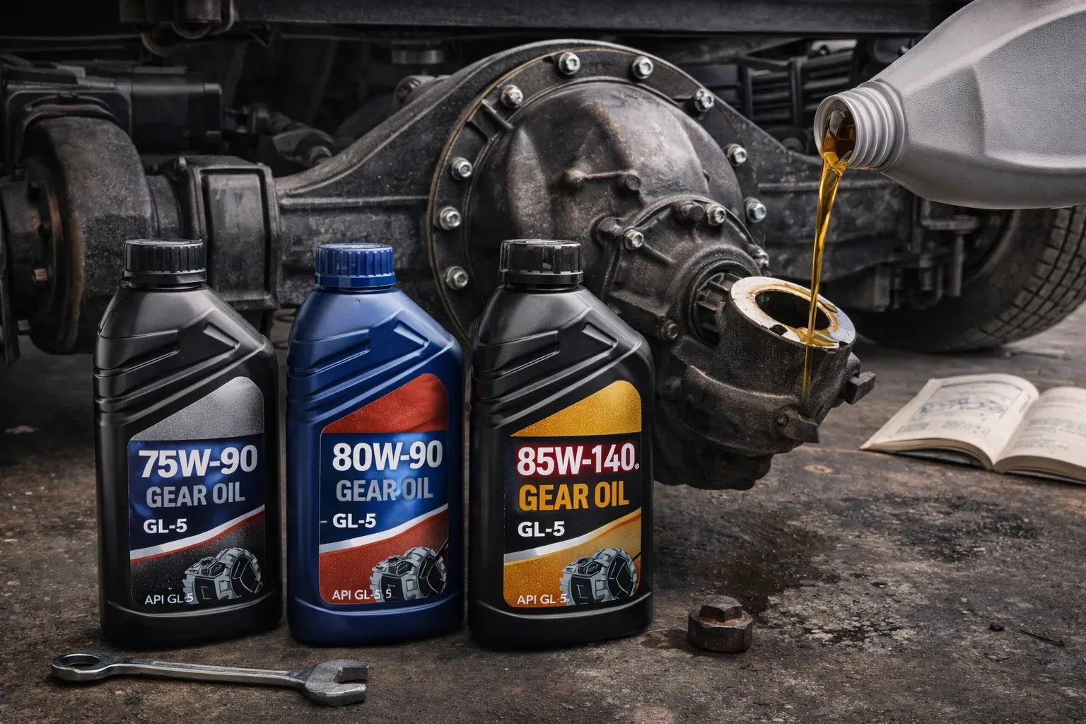 Какое масло заливать в редуктор грузовика