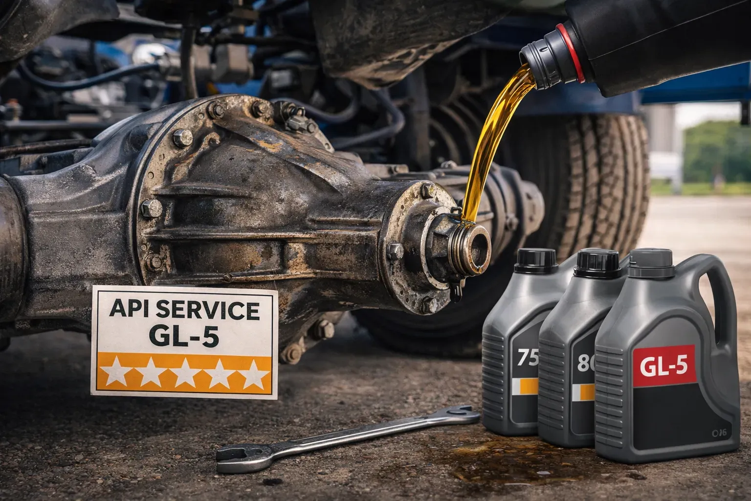 Какое масло заливать в редуктор грузовика