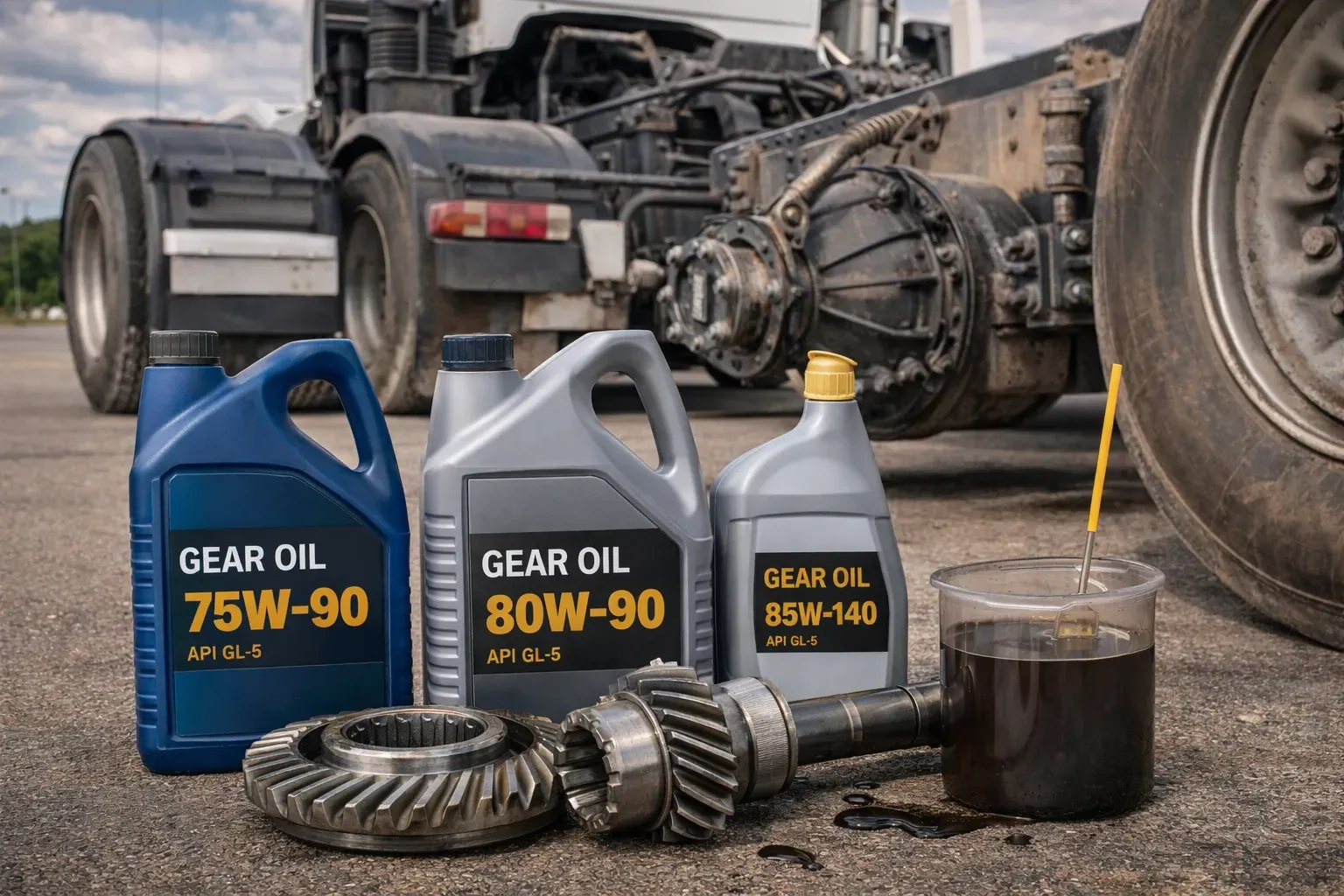 Какое масло заливать в редуктор грузовика
