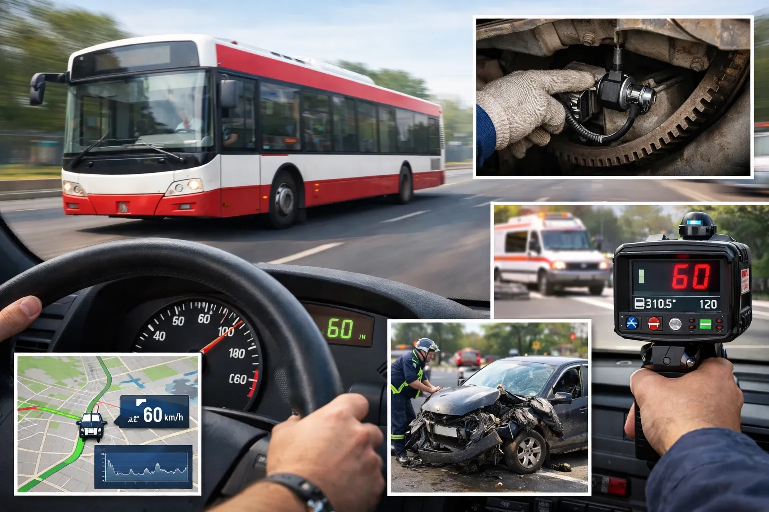 Проблемы с датчиками скорости у автобусов