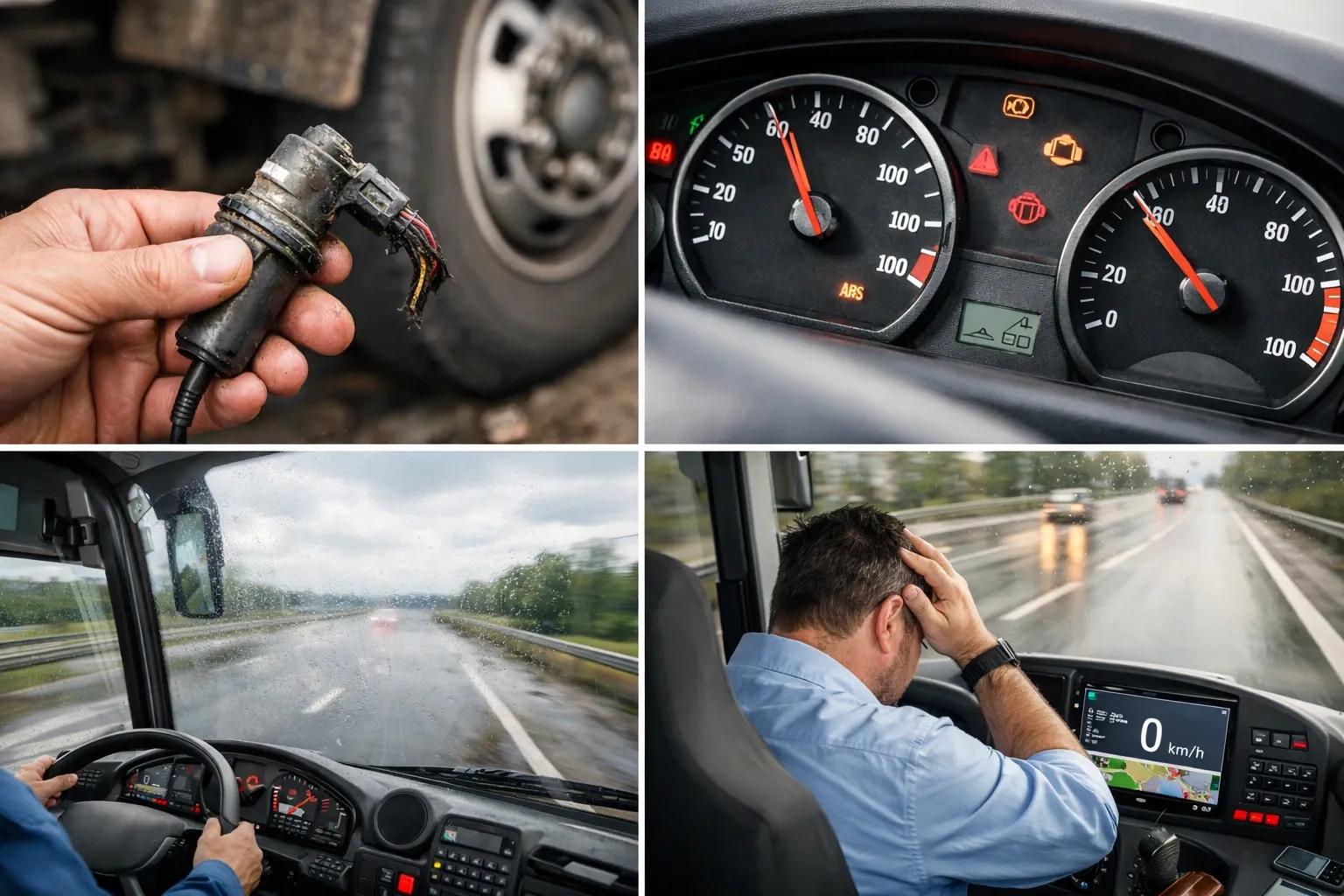 Проблемы с датчиками скорости у автобусов