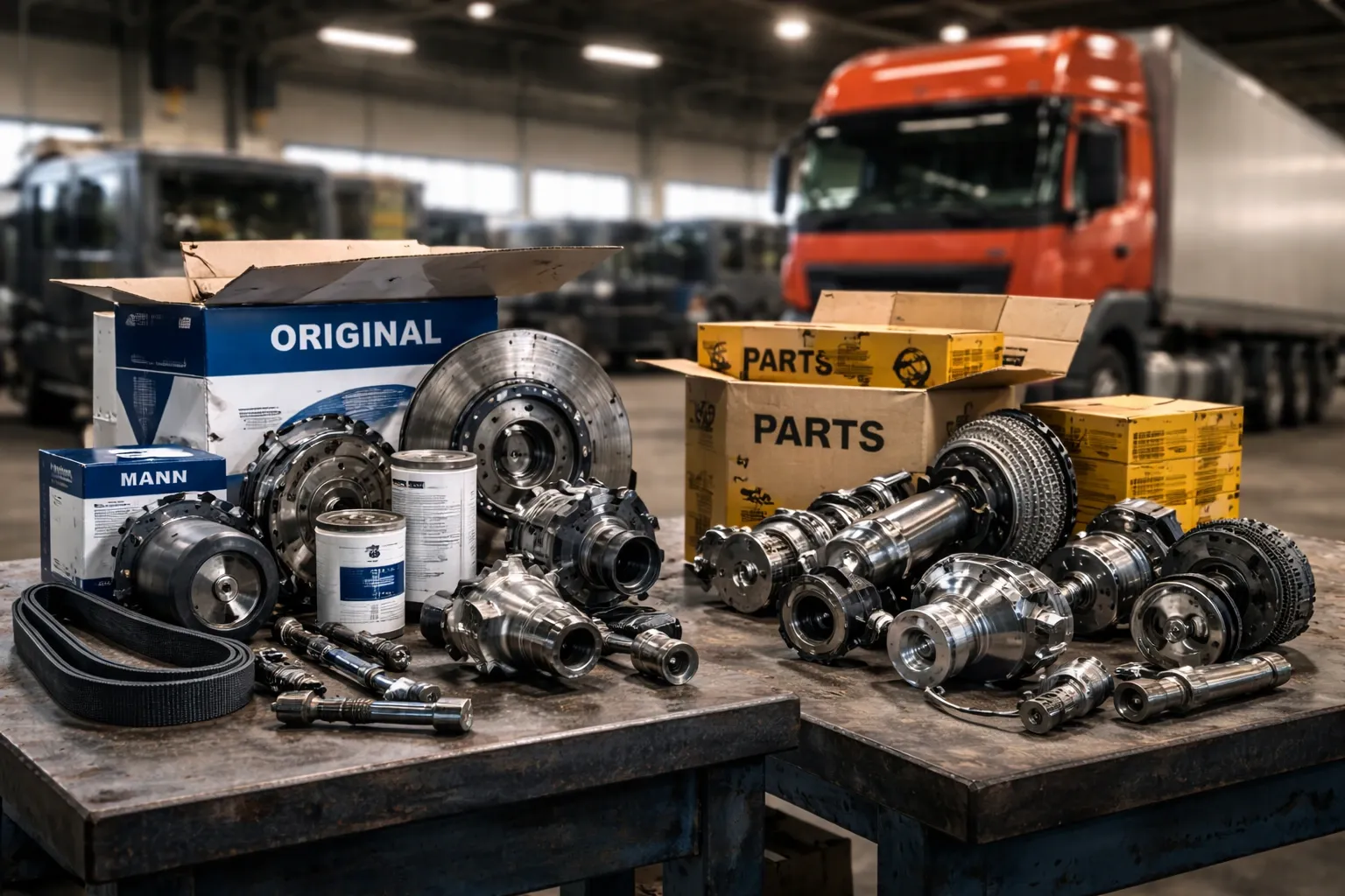 Оригинальные и аналоговые запчасти для грузовиков: что стоит знать