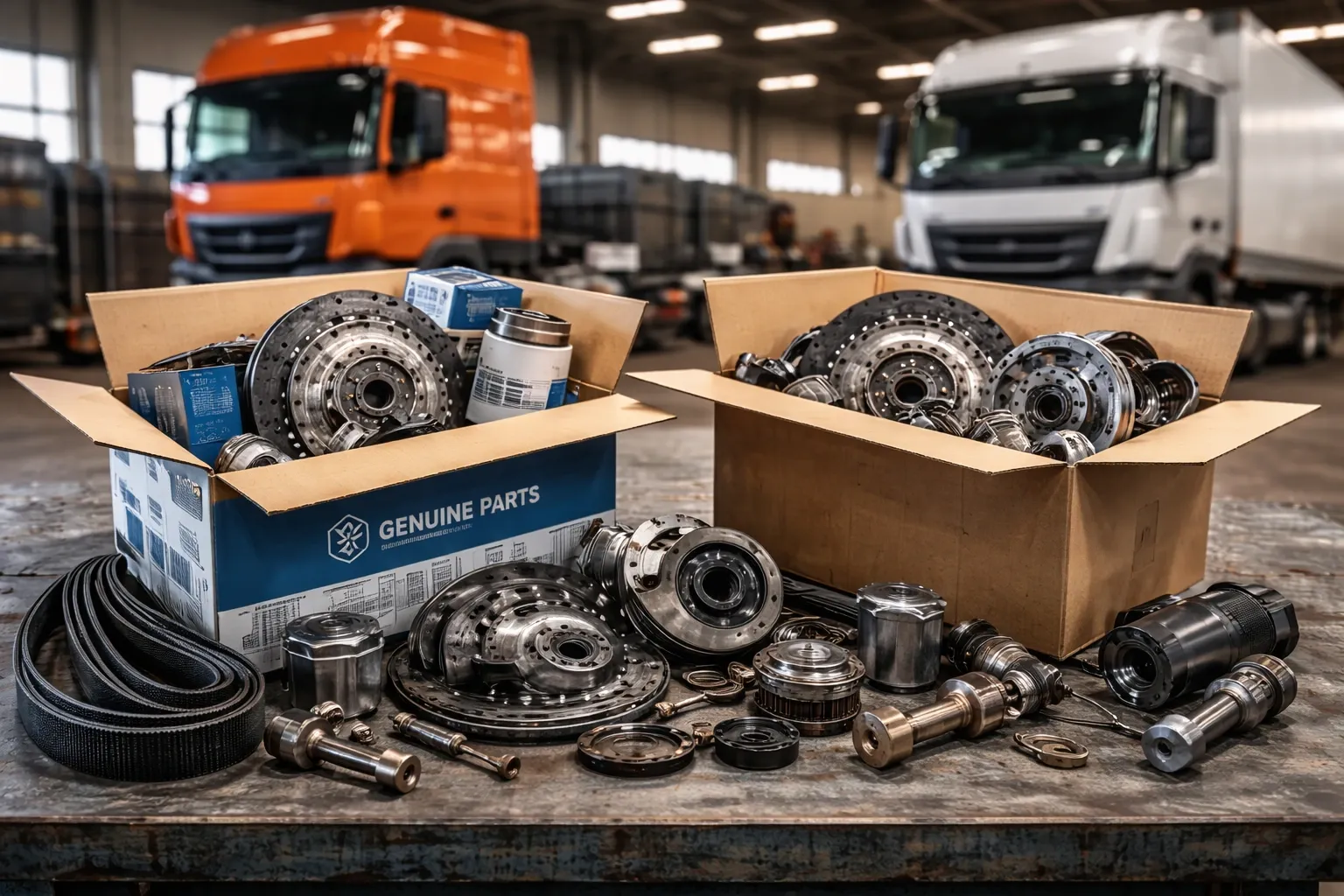 Оригинальные и аналоговые запчасти для грузовиков: что стоит знать