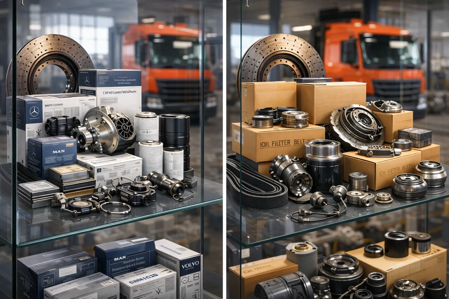 Оригинальные и аналоговые запчасти для грузовиков: что стоит знать