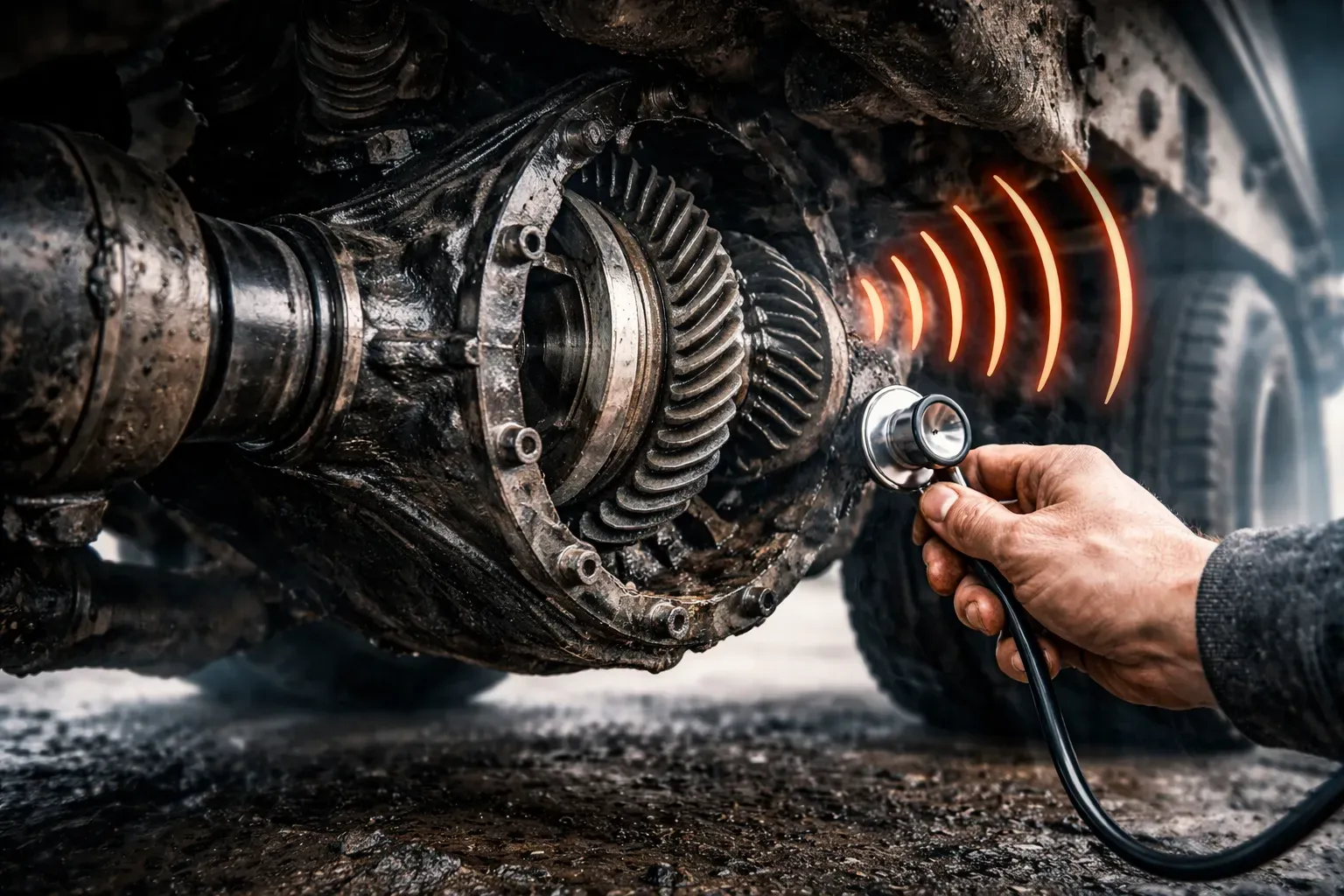 Гул заднего моста грузовика — основные причины и как не довести до ремонта