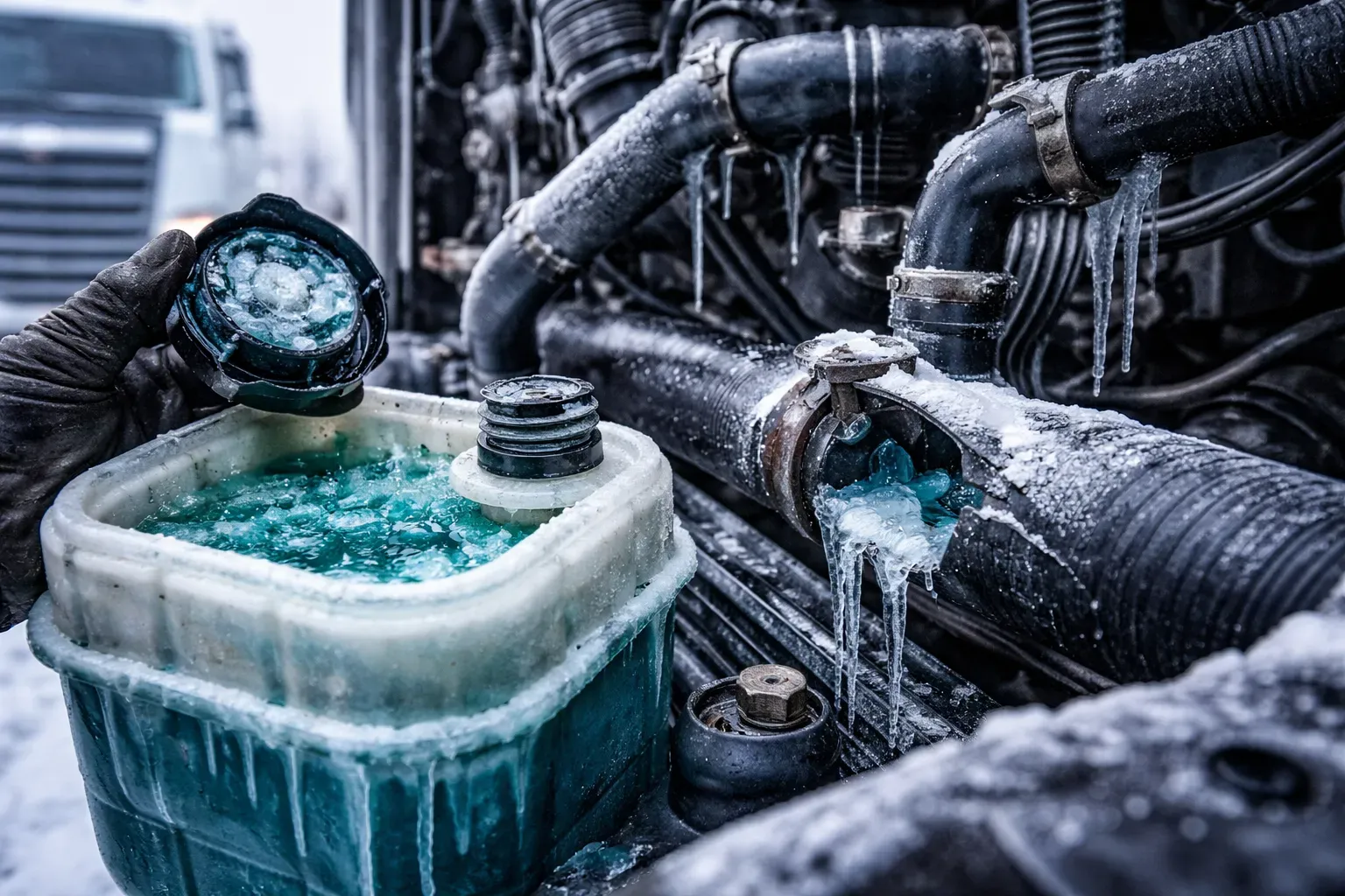 Какие признаки указывают на замерзание охлаждающей жидкости