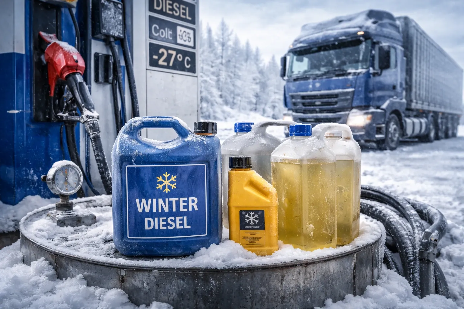 Зимнее дизельное топливо и фильтры: как защитить систему от парафина