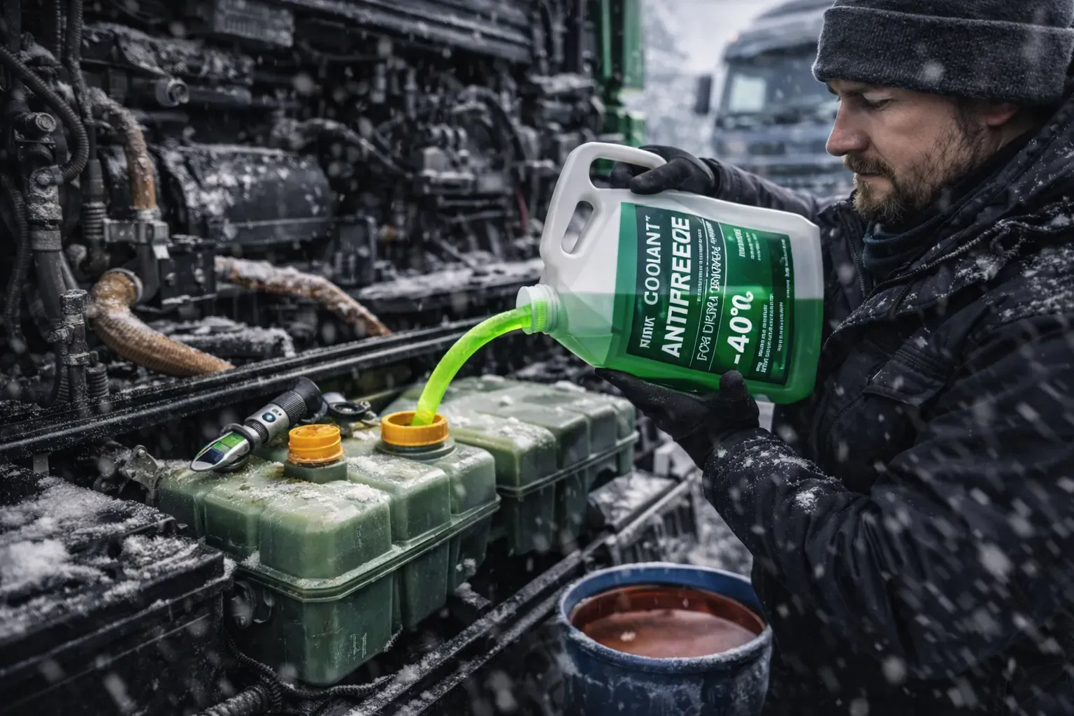Антифриз и система охлаждения зимой: как не получить замерзание и перегрев