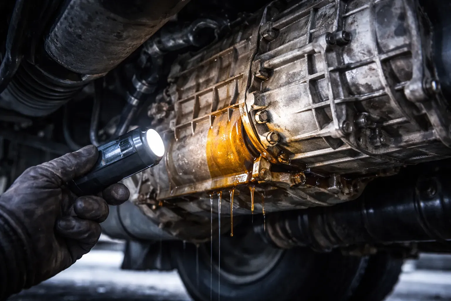 Течёт масло из КПП: откуда чаще всего и чем грозит