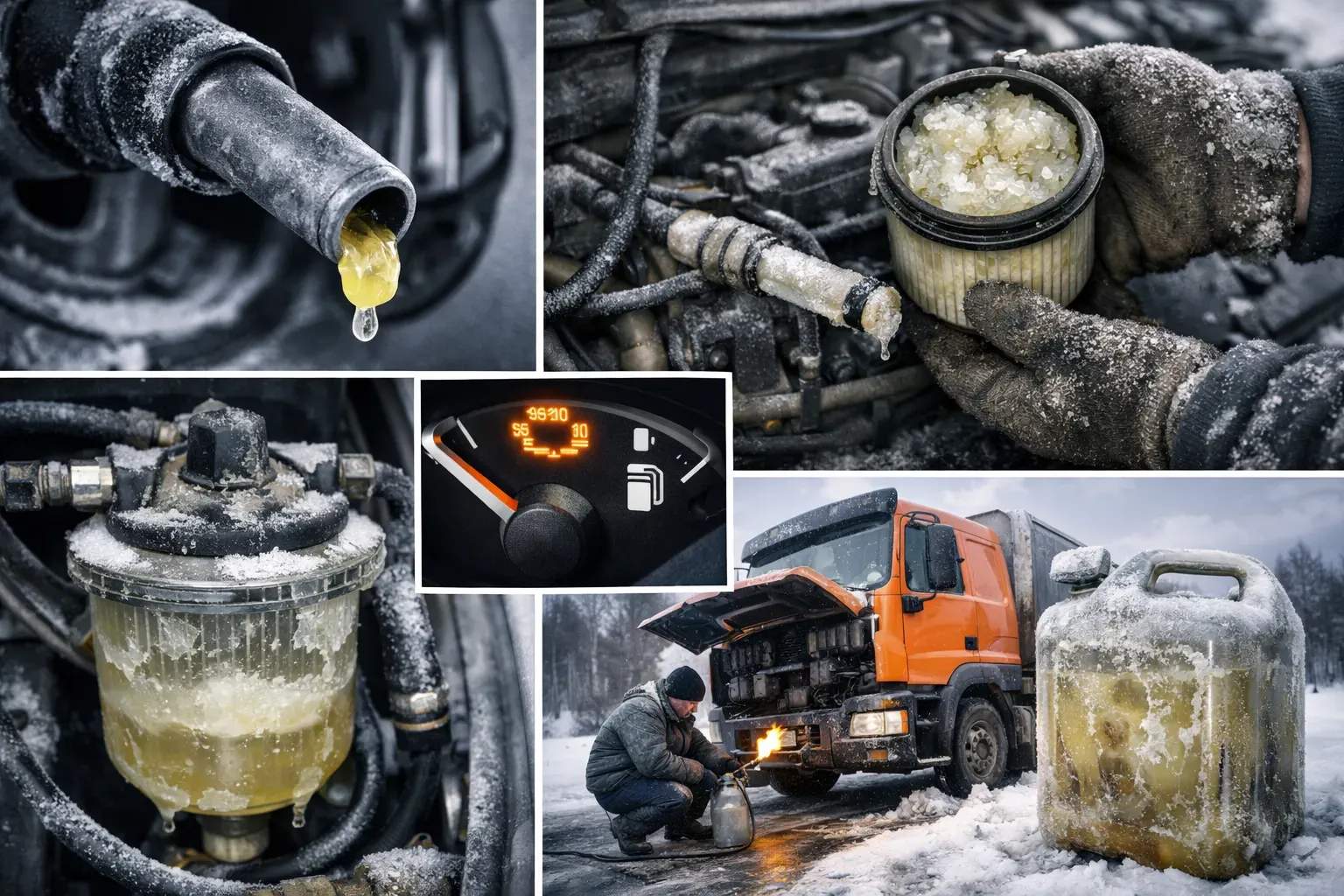 Почему замерзает дизельное топливо и как этого избежать