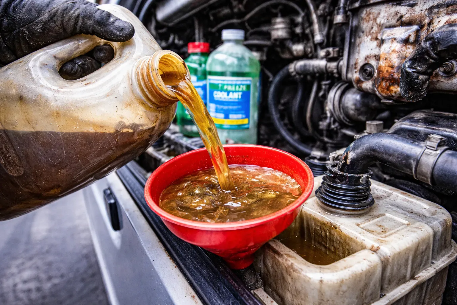 Причины неисправности водяного насоса у автобусов