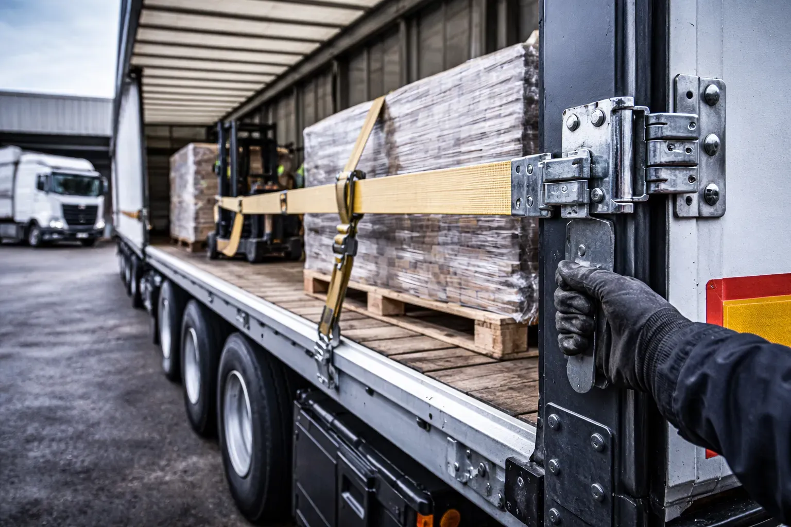 Запчасти для бортов полуприцепа