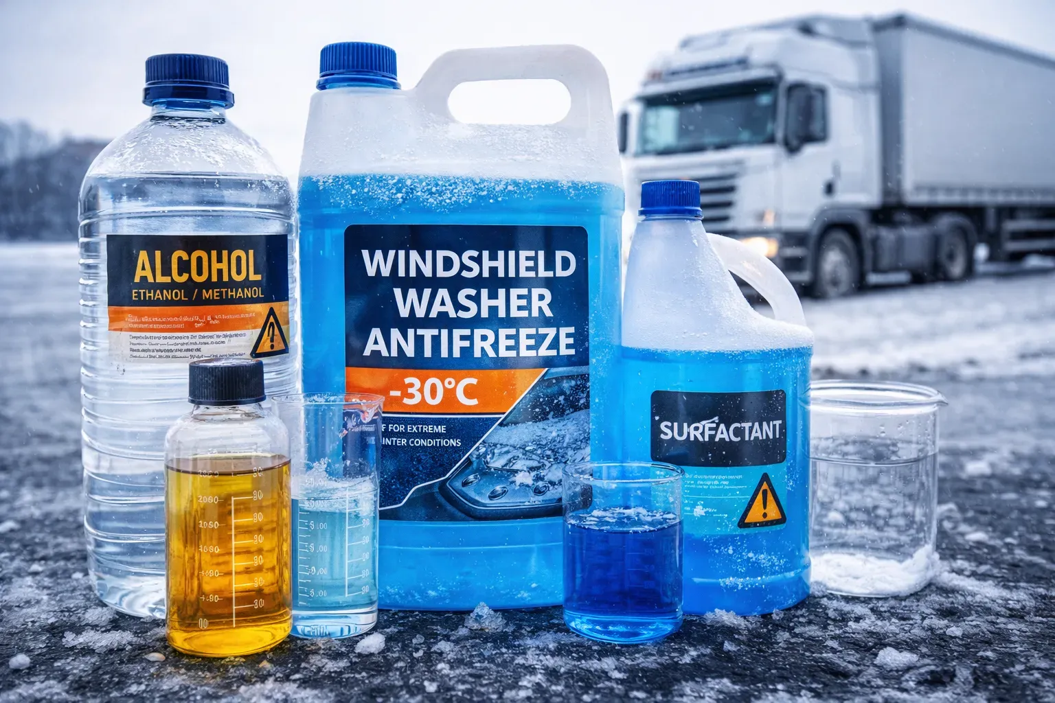 Стеклоомывающая незамерзающая жидкость до -30: как выбрать и использовать правильно