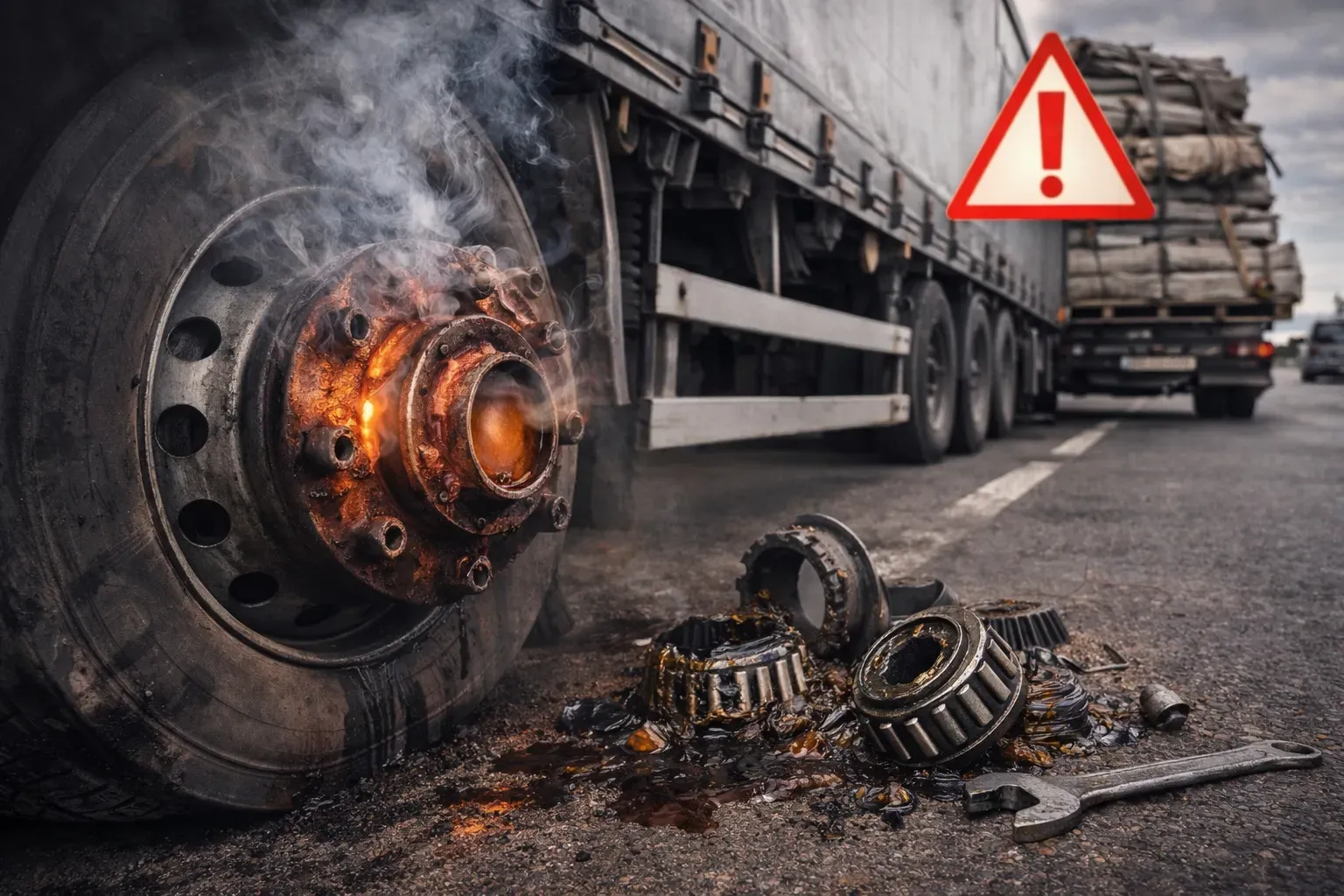 Перегрев ступицы прицепов и полуприцепов — причины
