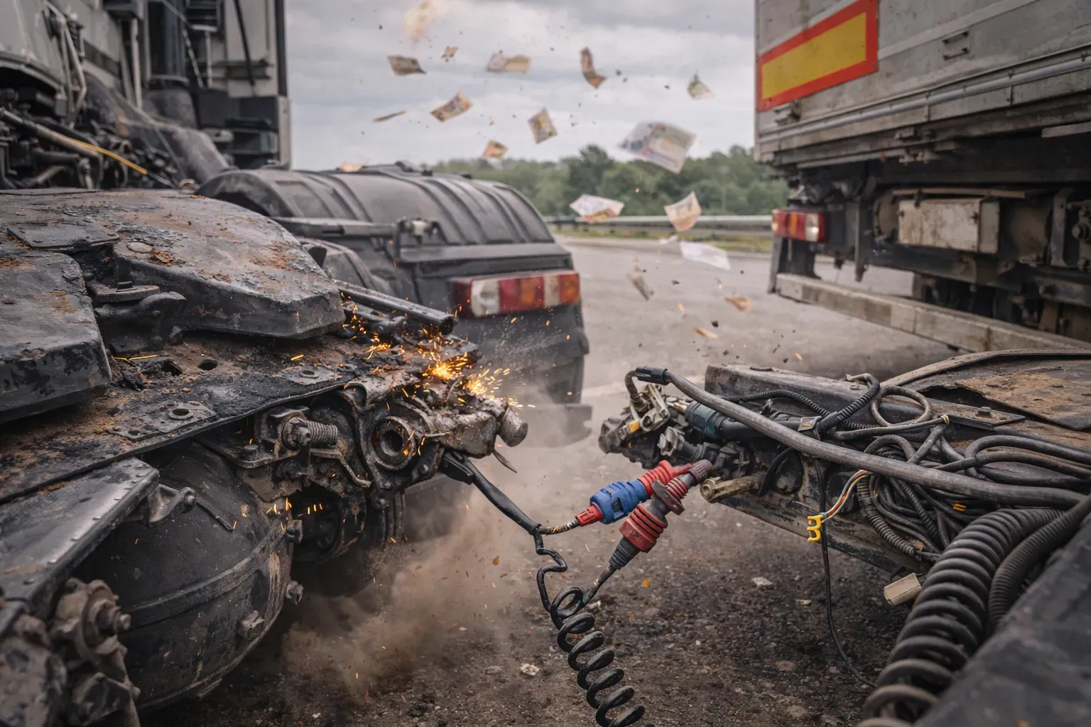 Ошибки эксплуатации сцепки, которые приводят к авариям