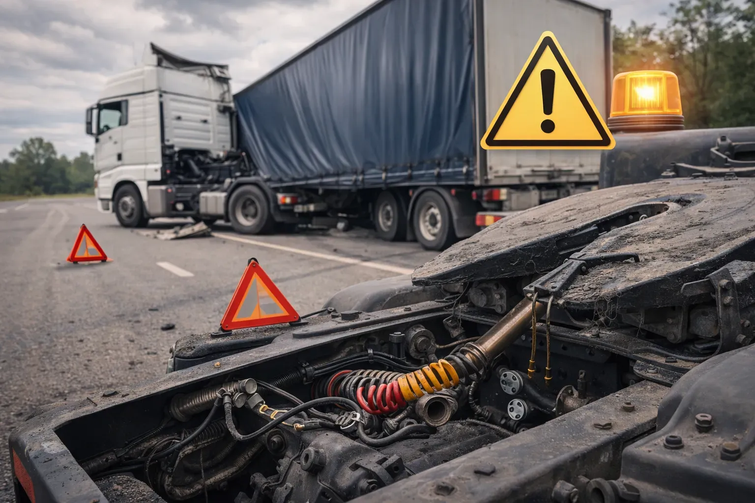 Ошибки эксплуатации сцепки, которые приводят к авариям