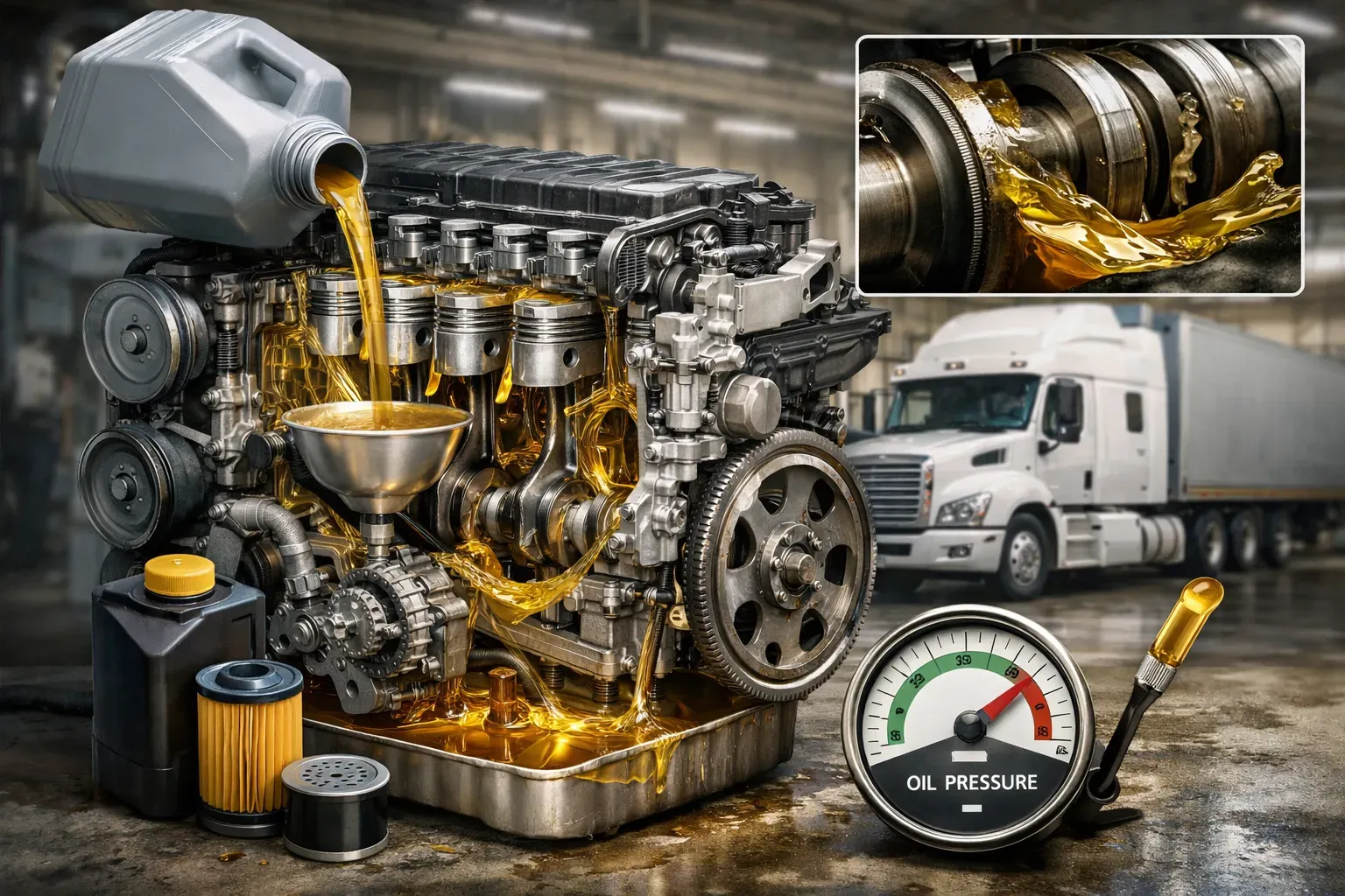Почему 70% поломок двигателя начинаются с проблем со смазкой