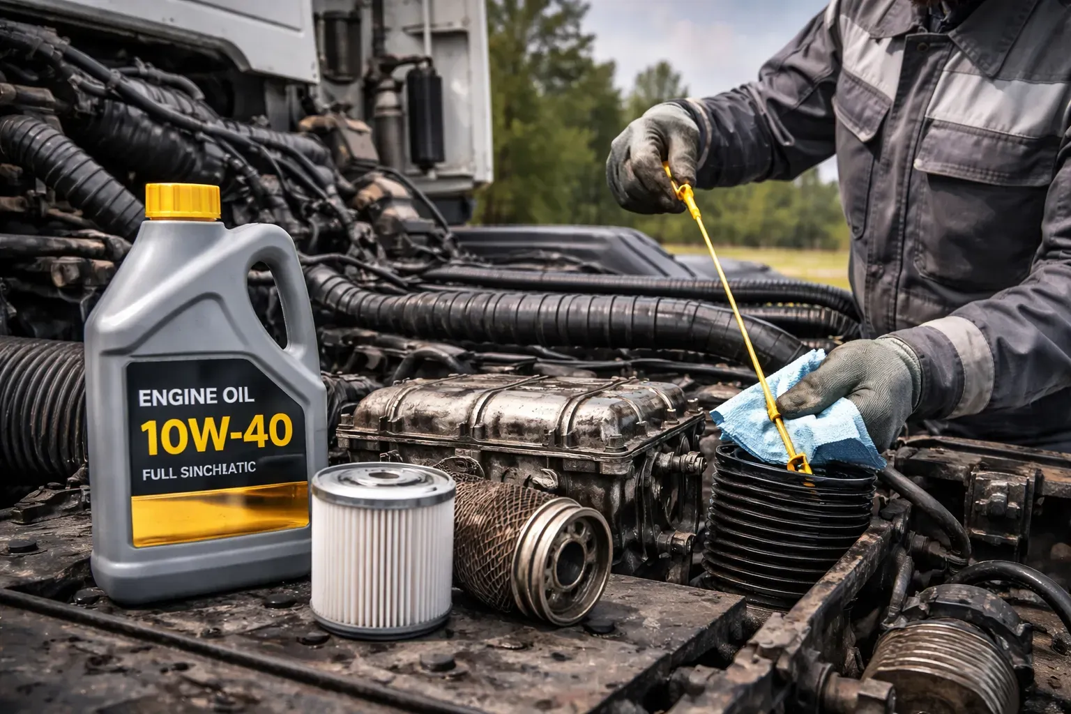 Что такое масляное голодание двигателя грузового автомобиля