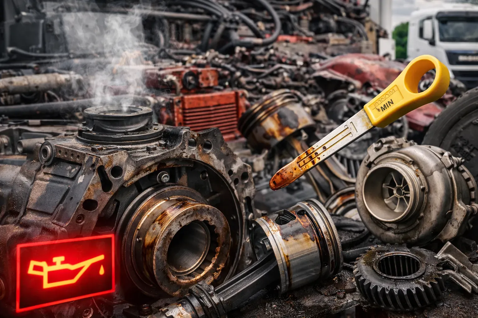 Чем опасна езда с низким уровнем масла в двигателе