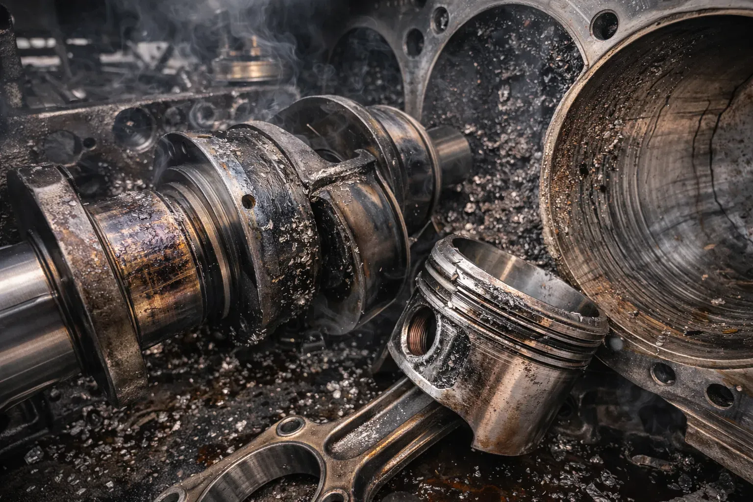 Чем опасна езда с низким уровнем масла в двигателе