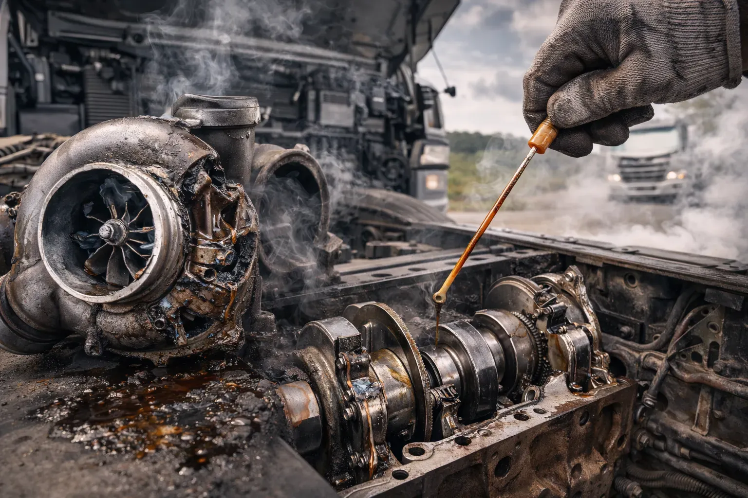 Чем опасна езда с низким уровнем масла в двигателе