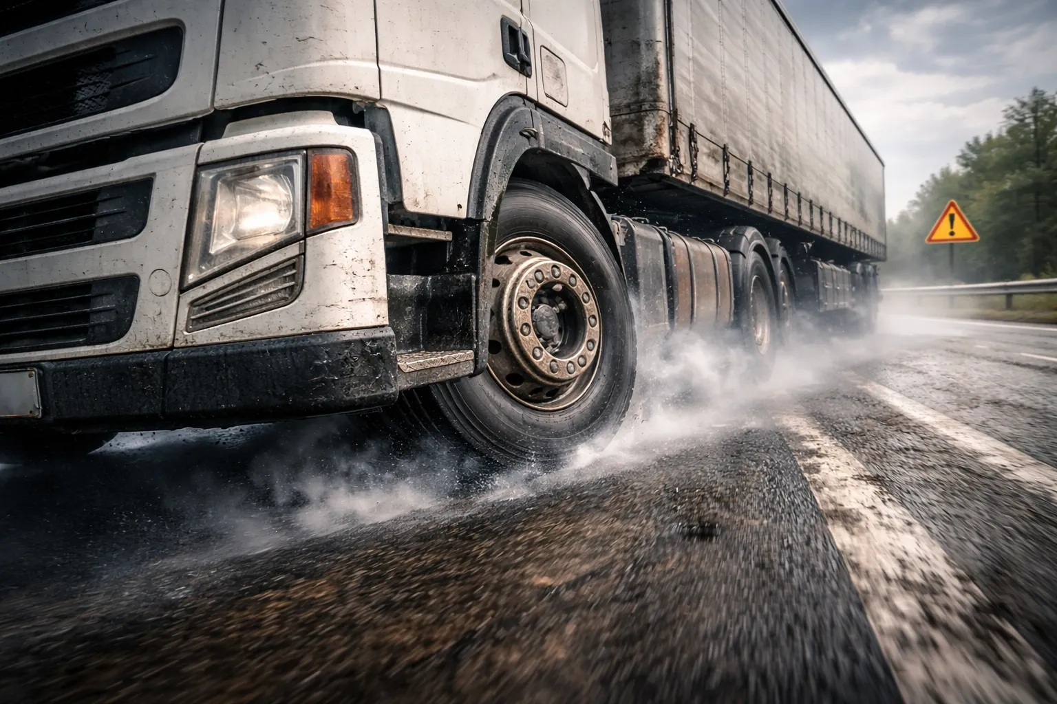 Увод при торможении грузовика — причины, диагностика и способы устранения
