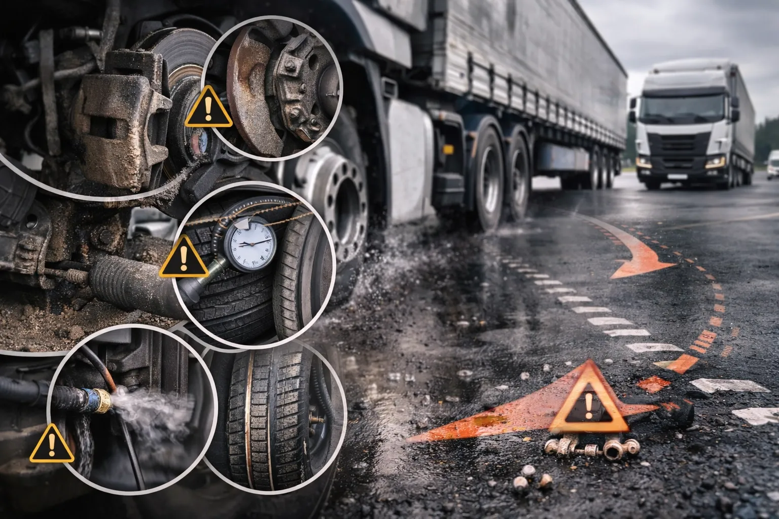 Увод при торможении грузовика — причины, диагностика и способы устранения