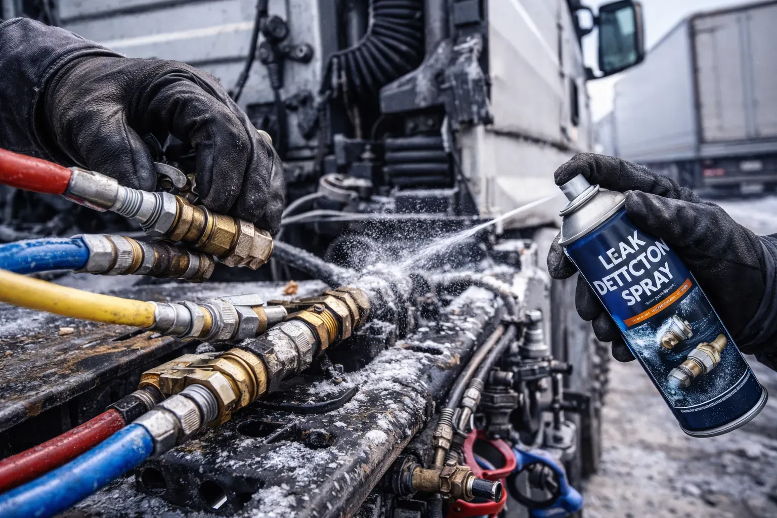 Пневмошланги и фитинги: сезонная профилактика утечек и разрывов