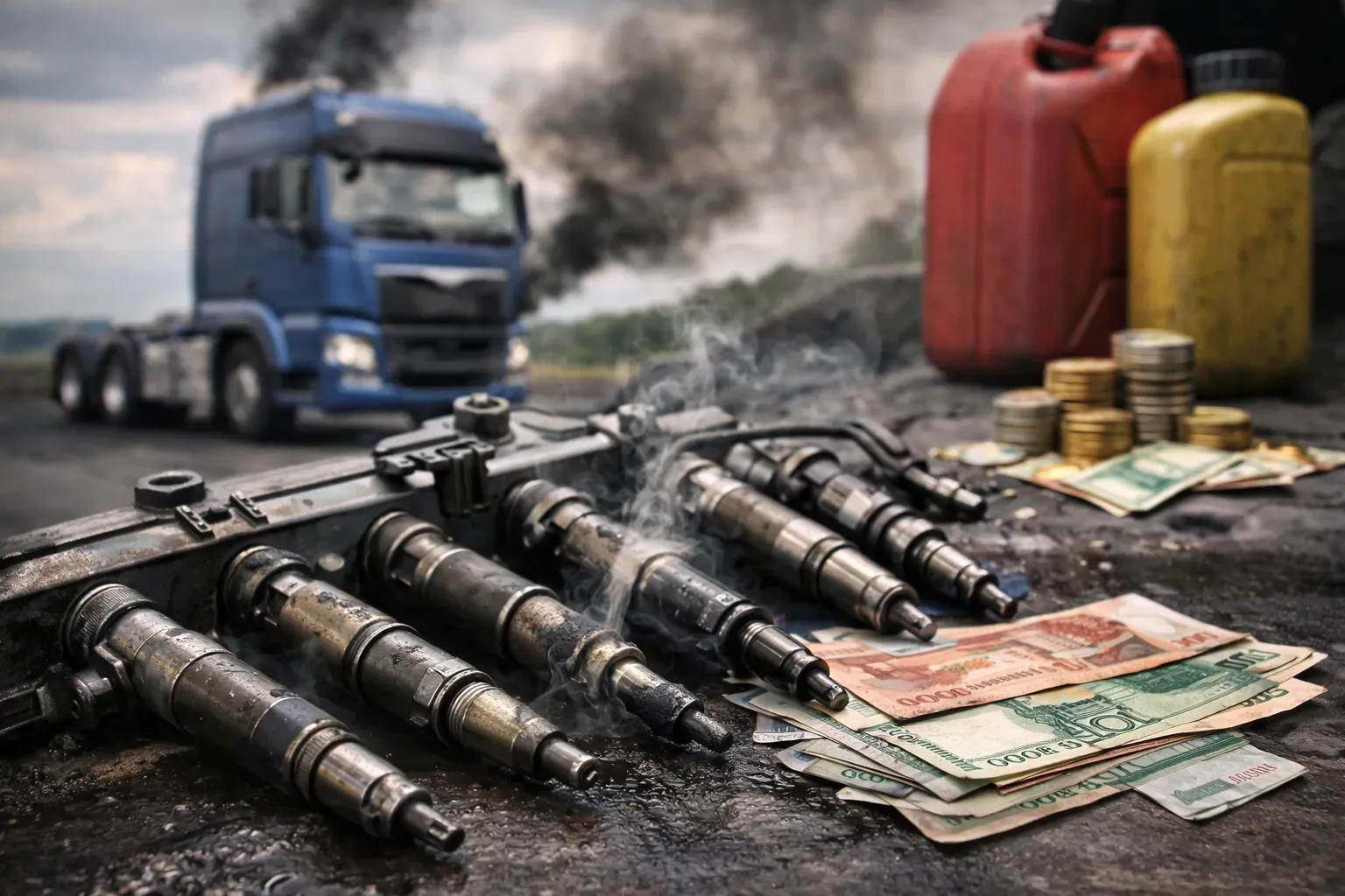 Как неисправные форсунки повышают расход топлива в грузовом автомобиле