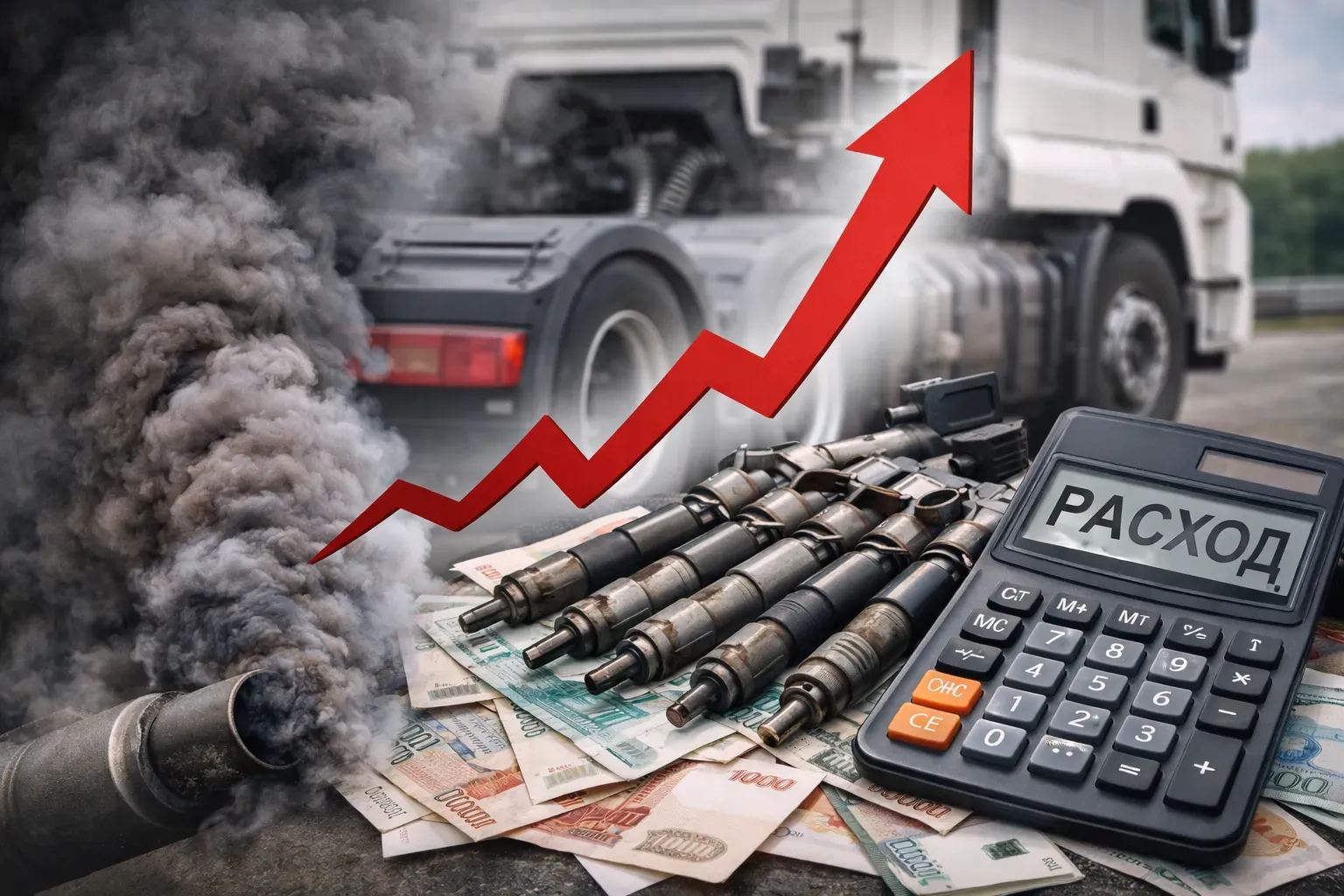 Как неисправные форсунки повышают расход топлива в грузовом автомобиле