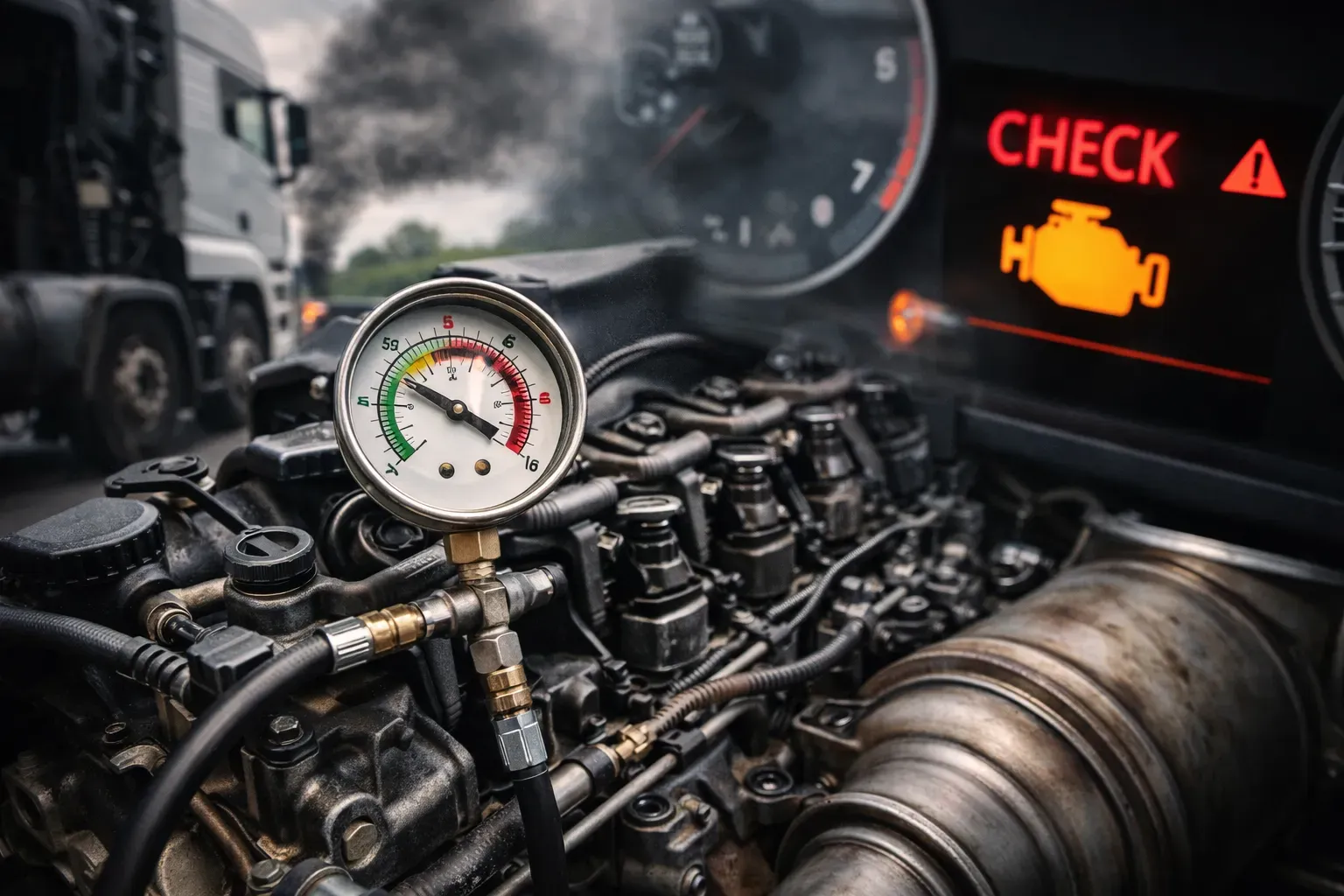 Неправильное давление топлива в грузовом автомобиле: причины, признаки и последствия