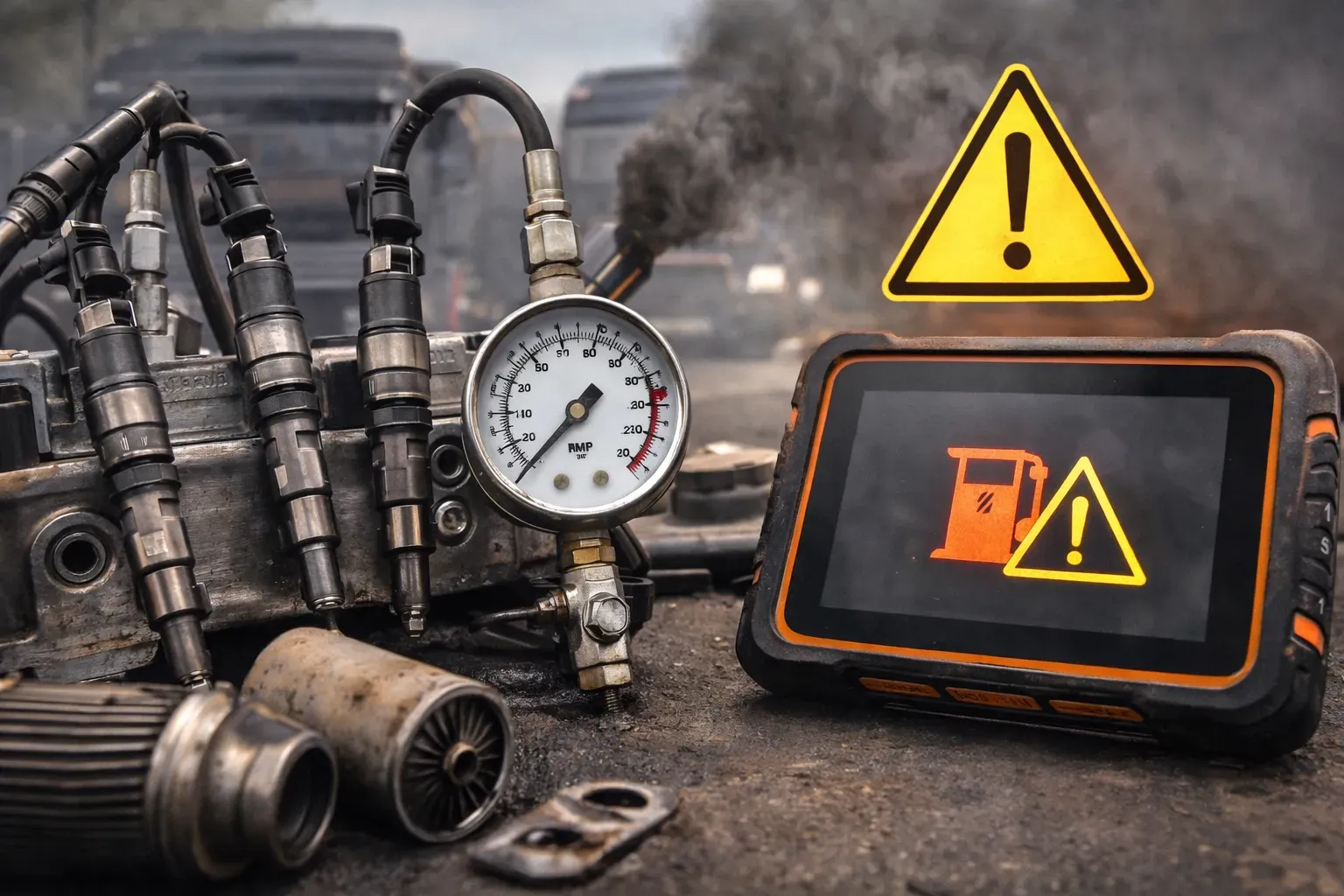 Неправильное давление топлива в грузовом автомобиле: причины, признаки и последствия