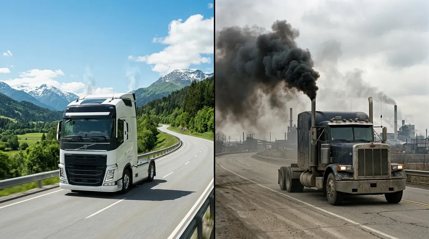 Современные системы очистки выхлопа в грузовиках: как они работают и почему без них уже никуда