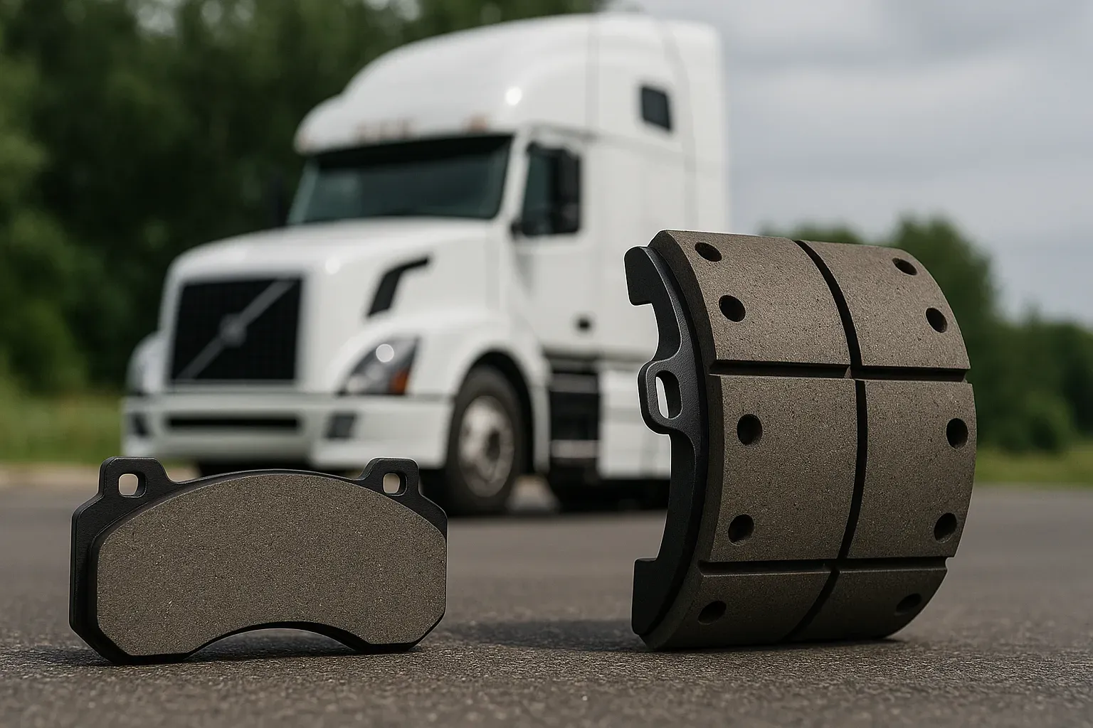 Как выбрать тормозные колодки грузовика?