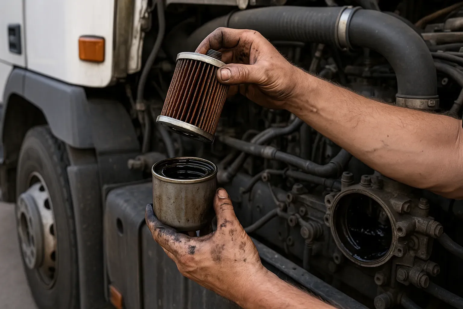 Как выбрать масляный фильтр для грузовика: советы и рекомендации