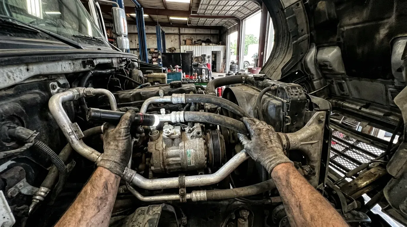 Как подготовить кондиционер грузовика к лету: практичный разбор без лишней теории