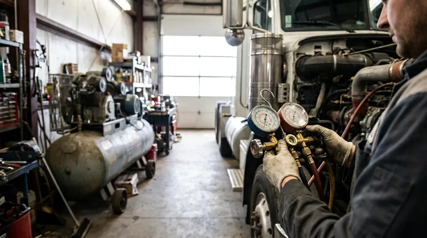 Как подготовить кондиционер грузовика к лету: практичный разбор без лишней теории